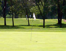 GOLF GREEN FLAG