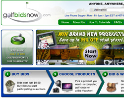 GOLF BIDS NOW